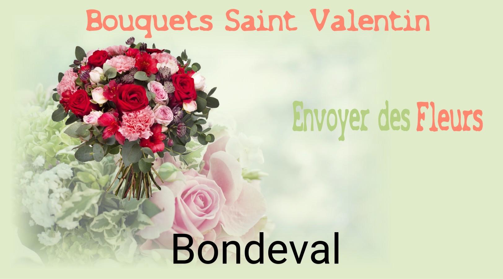 Roses de Saint-Valentin livrées à Bondeval